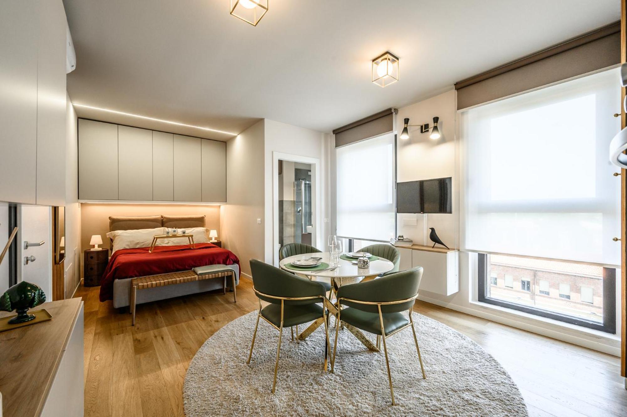 Tiny House Tower Apartment Fidenza Exterior photo